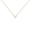 Histoire d'Or Collier Nollia Argent Rose Oxyde De Zirconium