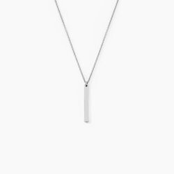 Histoire d'Or Collier Argent Blanc Fedor