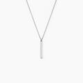 Histoire d'Or Collier Argent Blanc Fedor
