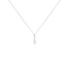 Histoire d'Or Collier Marceau Argent Blanc