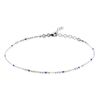Histoire d'Or Cha&icirc;ne De Cheville Sherie Argent Blanc