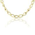 Histoire d'Or Collier Justinien Acier Dor&eacute;