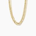 Histoire d'Or Collier Golden Liana Acier Jaune