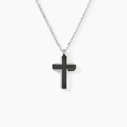 Histoire d'Or Collier Moletee Acier Blanc