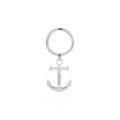 Cadeaux sur Grenoble : Histoire d'Or Porte Clefs Pamelia Acier Blanc