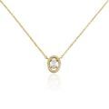 Histoire d'Or Collier Classical Plaqu&eacute; Or Jaune Oxyde De Zirconium