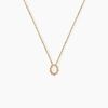 Histoire d'Or Collier Vintage Love Plaqu&eacute; Or Jaune Pierre De Lune