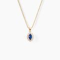 Histoire d'Or Collier Lisea Plaqu&eacute; Or Jaune Verre Et Oxyde De Zirconium