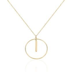 Histoire d'Or Collier Evana Plaqu&eacute; Or Jaune