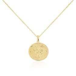Histoire d'Or Collier Astro Plaqu&eacute; Or