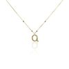 Histoire d'Or Collier Plaqu&eacute; Or Jaune Lettra