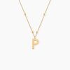 Histoire d'Or Collier Plaqu&eacute; Or Jaune Lettra
