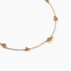 Histoire d'Or Collier Deotille Plaqu&eacute; Or Dor&eacute;