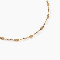 Histoire d'Or Collier Sara&iuml; Plaqu&eacute; Or Dor&eacute;