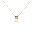 Histoire d'Or Collier Plaqu&eacute; Or Jaune Nilay Oxyde De Zirconium