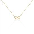 Histoire d'Or Collier Merane Plaqu&eacute; Or Jaune Oxyde De Zirconium