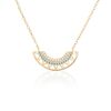 Histoire d'Or Collier Zoila Plaqu&eacute; Or Jaune Oxyde De Zirconium