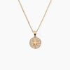 Histoire d'Or Collier Maria-carmen Plaqu&eacute; Or Jaune Oxyde De Zirconium