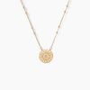 Histoire d'Or Collier Artea Plaqu&eacute; Or Jaune Oxyde De Zirconium