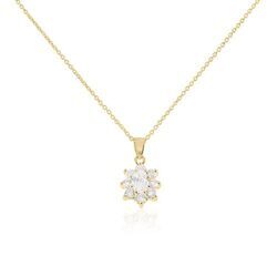Histoire d'Or Collier Lisea Plaqu&eacute; Or Oxydes De Zirconium