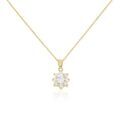 Histoire d'Or Collier Lisea Plaqu&eacute; Or Oxydes De Zirconium