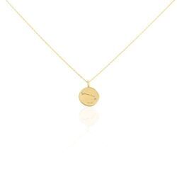 Histoire d'Or Collier Iago Plaqu&eacute; Or Oxydes De Zirconium