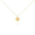 Histoire d'Or Collier Iago Plaqu&eacute; Or Oxydes De Zirconium