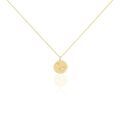 Colliers sur Grenoble : Histoire d'Or Collier Iago Plaqu&eacute; Or Oxydes De Zirconium