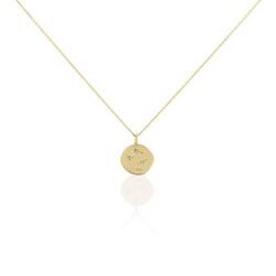 Histoire d'Or Collier Iago Plaqu&eacute; Or Oxydes De Zirconium