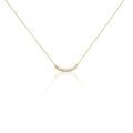 Histoire d'Or Collier Plaqu&eacute; Or Kumb Oxydes De Zirconium