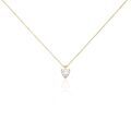 Histoire d'Or Collier Plaqu&eacute; Or Caner Oxydes De Zirconium