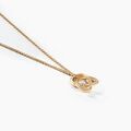Histoire d'Or Collier Plaqu&eacute; Or Henia Oxydes De Zirconium