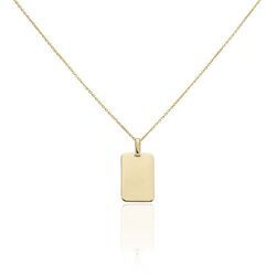 Histoire d'Or Collier Plaqu&eacute; Or Jaune Idiattis