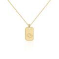 Histoire d'Or Collier Plaqu&eacute; Or Quintien