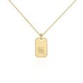 Histoire d'Or Collier Plaqu&eacute; Or Quintien