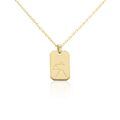 Histoire d'Or Collier Plaqu&eacute; Or Quintien