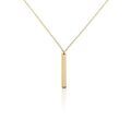 Histoire d'Or Collier Plaqu&eacute; Or Jaune Bobby