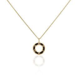 Histoire d'Or Collier Achille Plaqu&eacute; Or Jaune