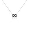 Histoire d'Or Collier Alicia Argent Blanc C&eacute;ramique