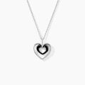 Histoire d'Or Collier Ceramik Design Argent Blanc C&eacute;ramique Et Oxyde De Zirconium