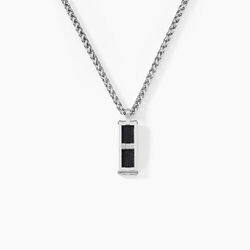 Jourdan Collier Messy Acier Blanc