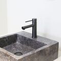 ESSEBAGNO Luisa mitigeur lavabo bas gris gun métal Apprieu