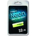 Cle usb INTEGRAL NEON JAUNE 32 GB