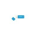 Cle usb INTEGRAL NEON BLEU 64 GO