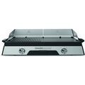 Barbecue et Plancha sur Saint-Egr&egrave;ve : kitchen-chef Plancha &eacute;lectrique KITCHEN CHEF KCP.PLANCHA-GRILDUO2200