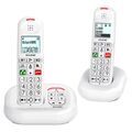 T&eacute;l&eacute;phones Fixes sur Saint-Egr&egrave;ve : T&eacute;l&eacute;phone sans fil ALCATEL XL685VOICEDUOBLANC