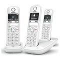 T&eacute;l&eacute;phones Fixes sur Saint-Egr&egrave;ve : T&eacute;l&eacute;phone sans fil GIGASET SIEMENS GIGA AS 690 TRIO BLANC