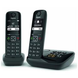 T&eacute;l&eacute;phone sans fil GIGASET SIEMENS GIGA AS 690 A DUO NOIR