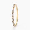 Histoire d'Or Alliance Les Inseparables Or Jaune Diamant
