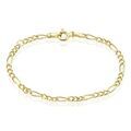 Histoire d'Or Bracelet Esma Maille Alternee 1/3 Or Jaune